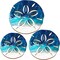 Citrus; 3 Sizes Sand Dollar Wall Decor Set – Wooden Coastal Ocean Beach Wall Art, Sea Life Nautical Hanging Ornaments for Bathroom, Bedroom, Living Room, Porch & Home Decoration; Category:Summer Decor; Image:2